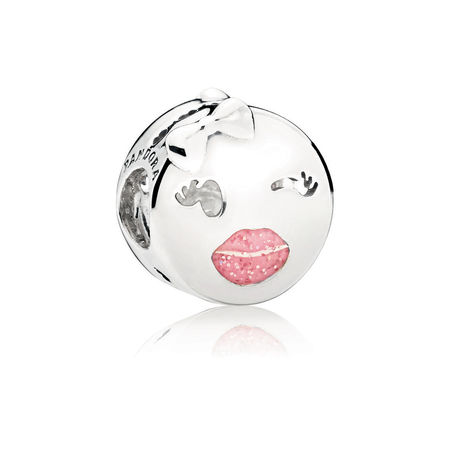 Charm en plata de ley Guiño juguetón PANDORA Charm en plata de ley Guiño juguetón PANDORA