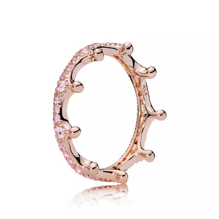 (imagen para) Anillo en PANDORA Rose Corona Encantada