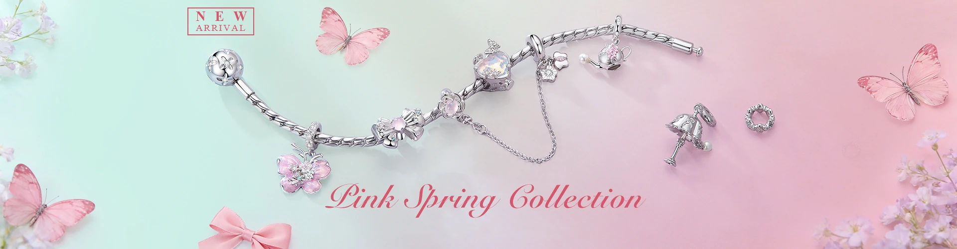 (imagen para) PANDORA Rosa para niñas
