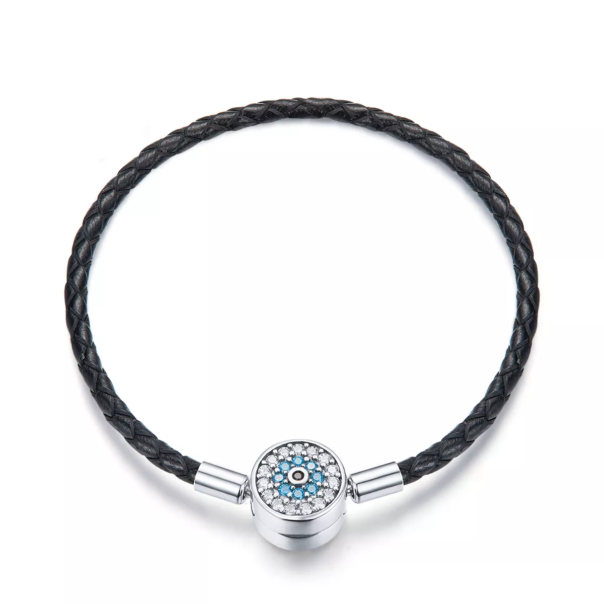 pulsera de cuero estilo pandora de misterios mágicos scb113