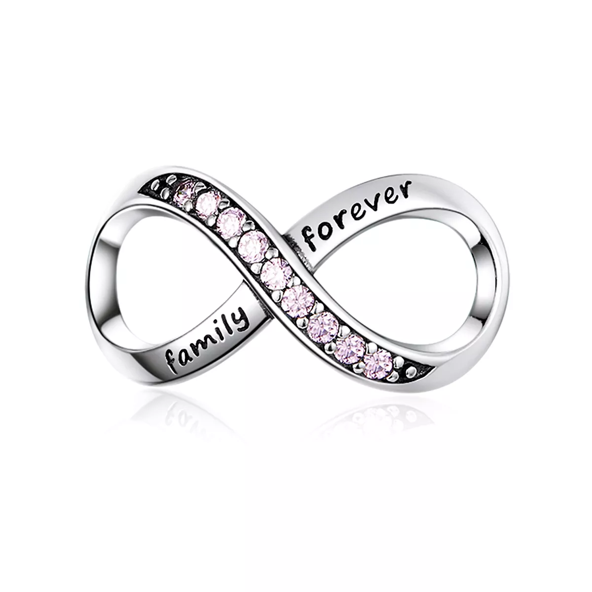 charm de infinito plateado estilo pandora scc1146 pk