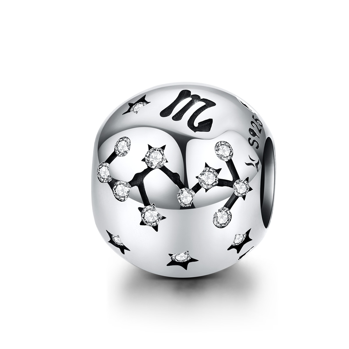charm de plata estilo pandora para escorpio scc1218 8