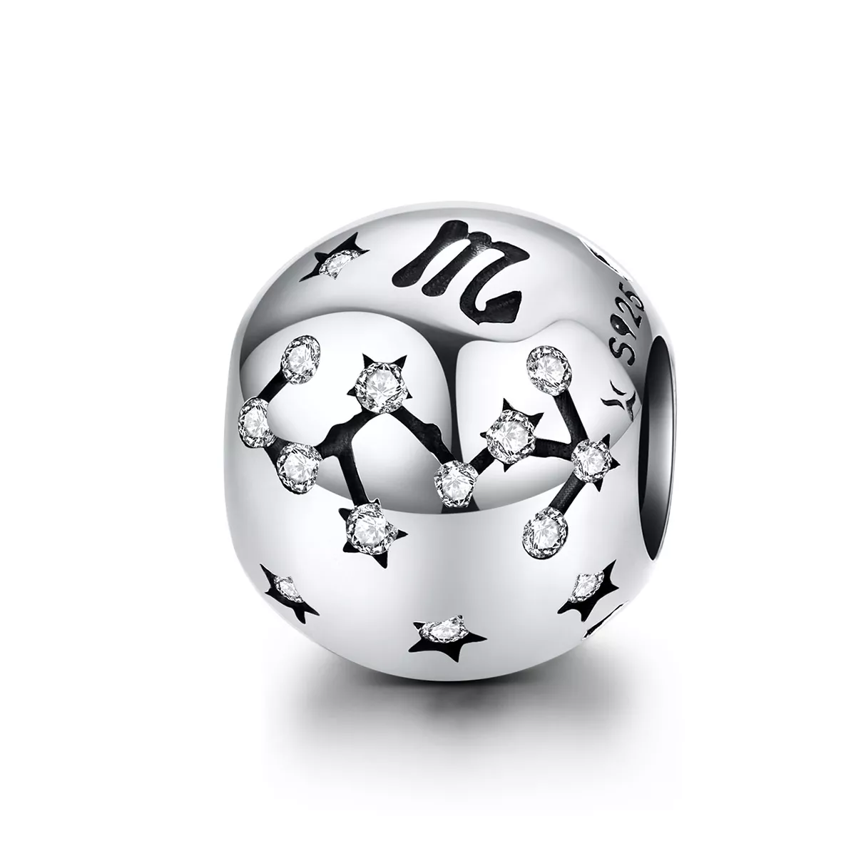 charm de plata estilo pandora para escorpio scc1218 8