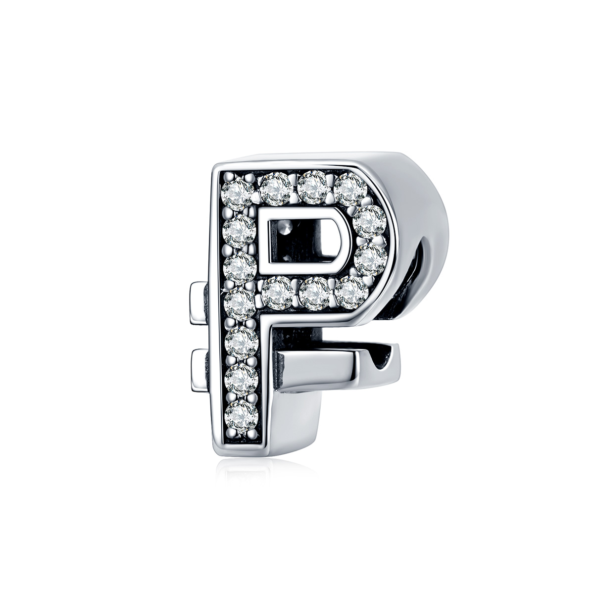 charm de rublo de plata con estilo pandora scc1271