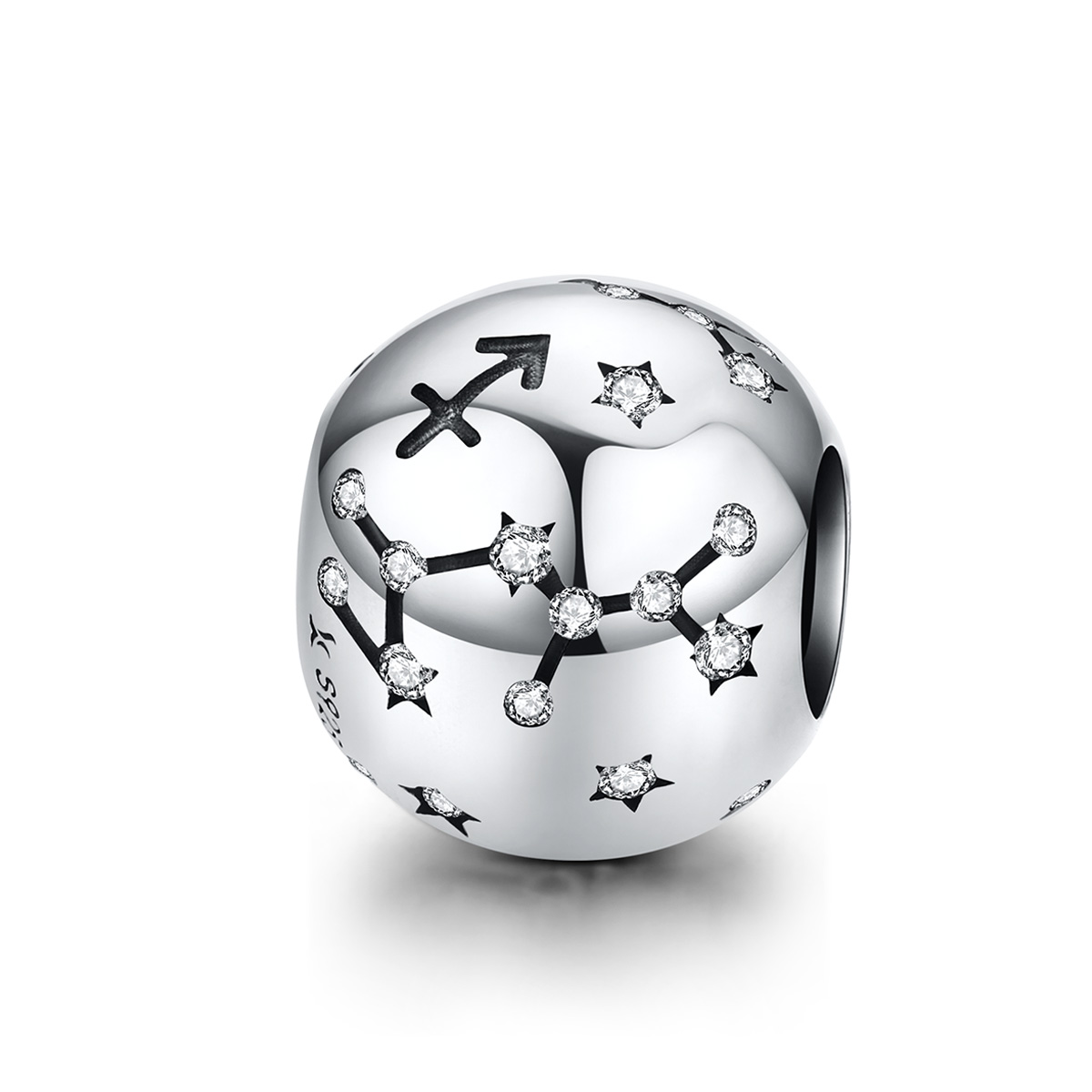 charm de sagitario en plata estilo pandora scc1218 9