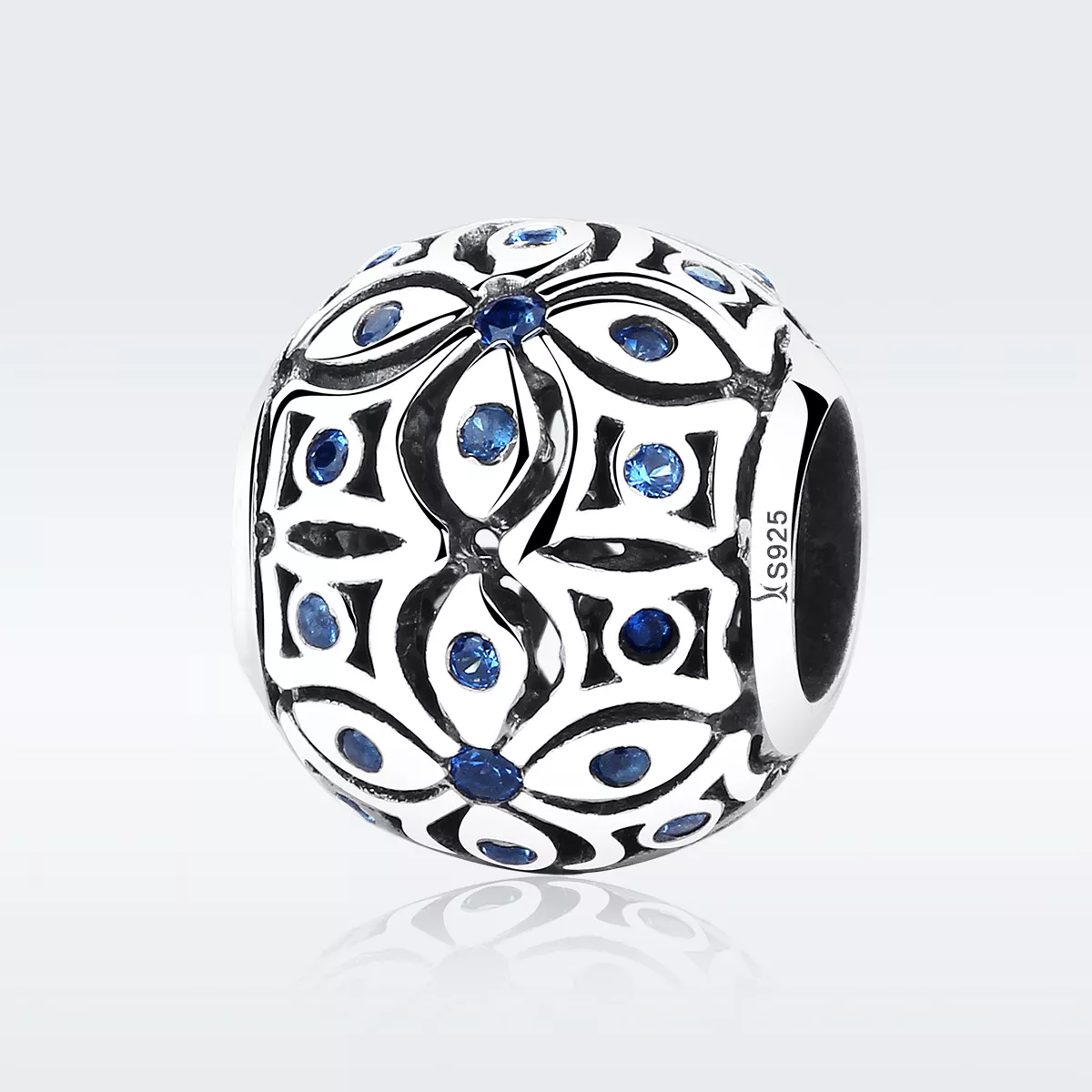 charm de verano de plata con estilo pandora scc059