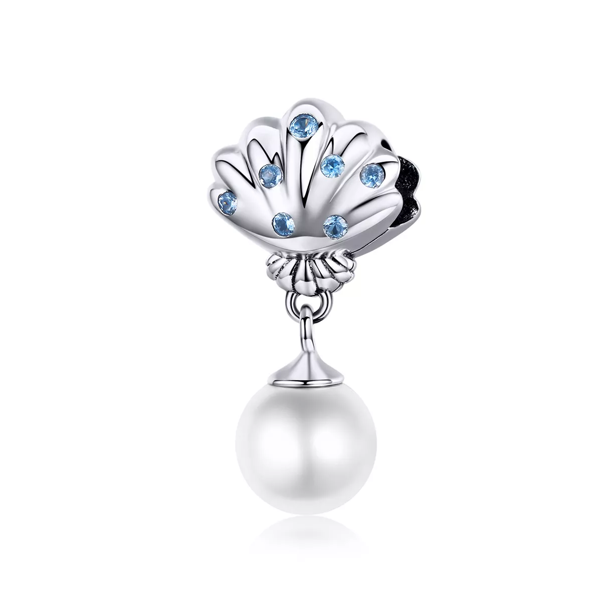 encanto colgante de plata estilo pandora para conservar la felicidad scc1155