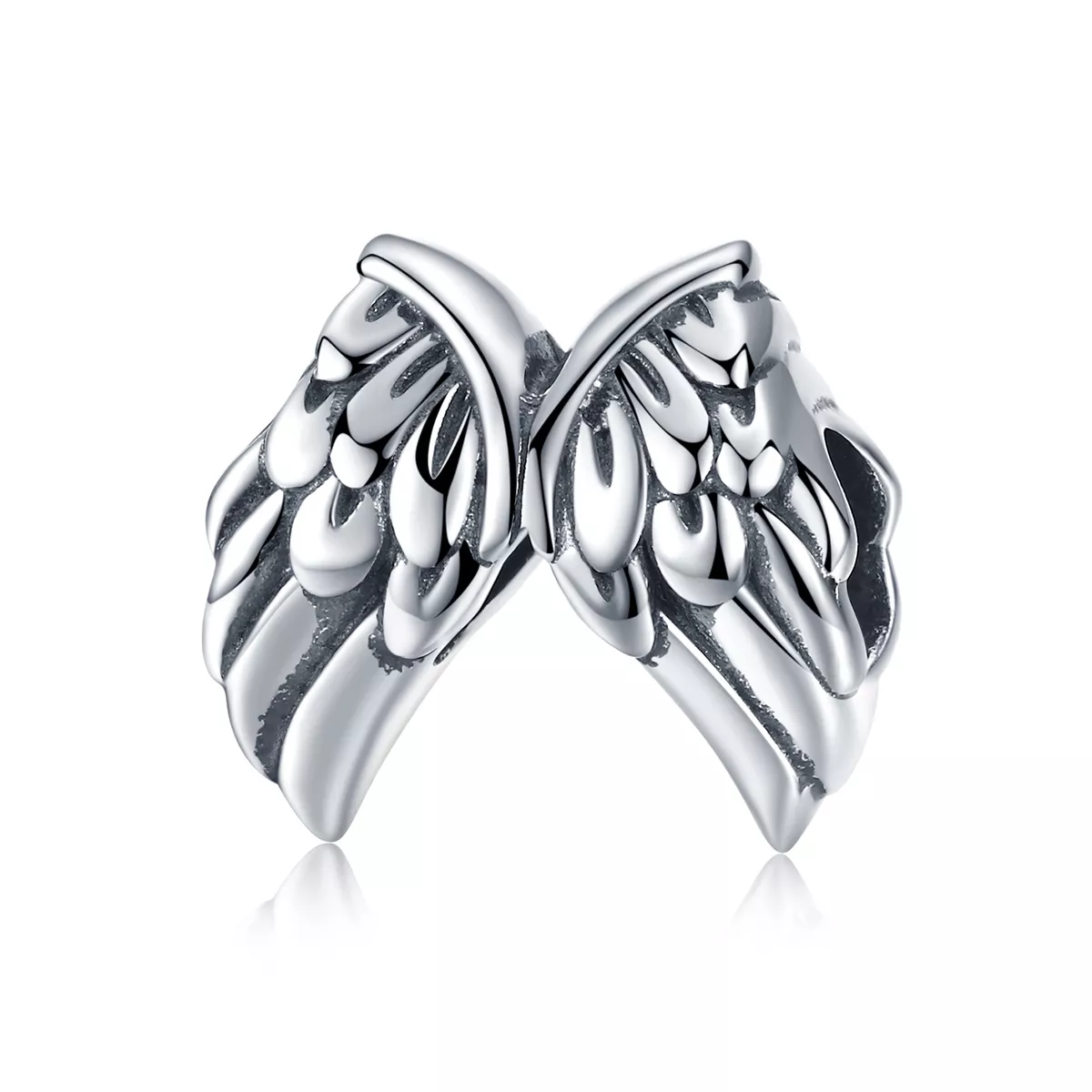 encanto de alas guardianas de plata con estilo pandora scc1091