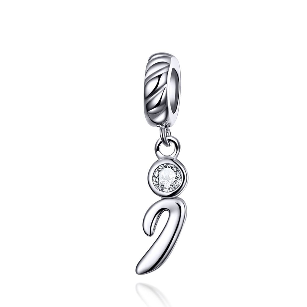 pandora estilo letra i colgante de plata scc1183 i