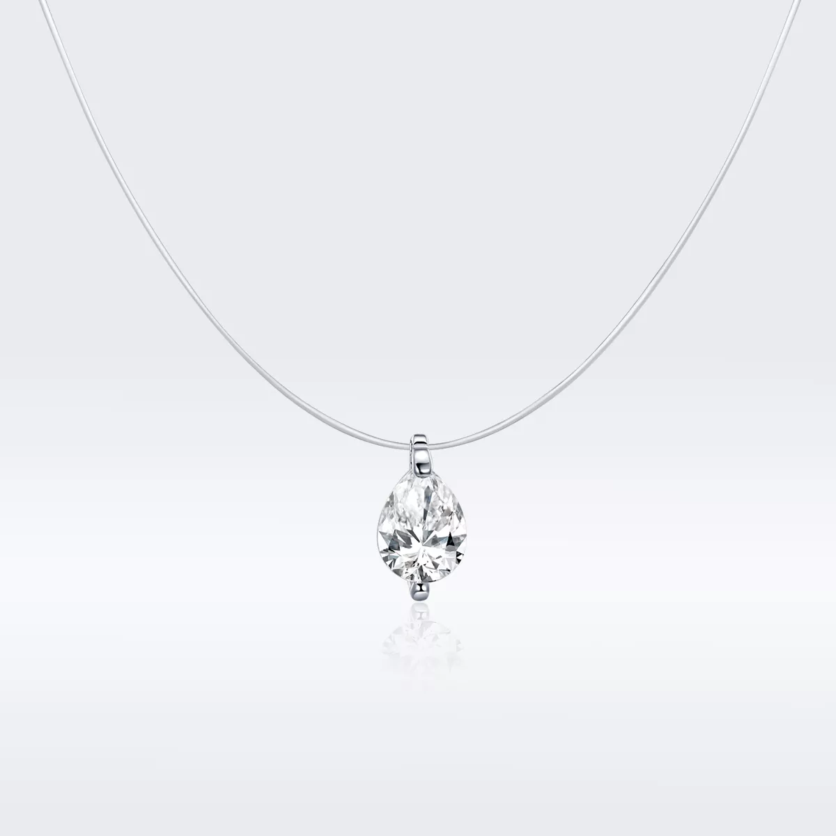 collar de vida brillante de estilo pandora en plata scn332 d