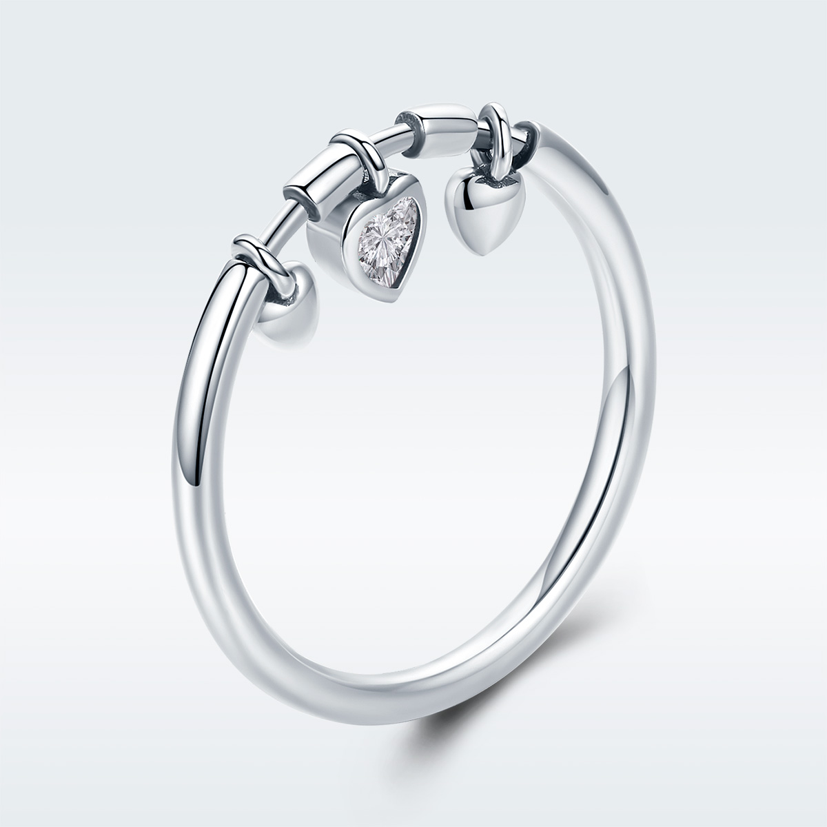 anillo de plata estilo pandora con dije fresh as you scr215