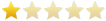 ¡1 de 5 estrellas!